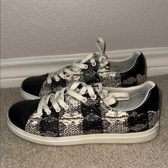 Tory Burch Howell Court Printed Tumbled Leather Women's Size 9M - Picture 1 of 7